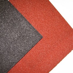 Støtabsorberende  matte 1 x 1 meter sort